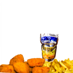 Burger 12 kids chicken nuggets menü
