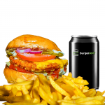 Burger 18 crispy chicken burger menü