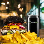 Burger 21 coal burger menü
