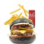 Burger 24 Coal Burger Menü